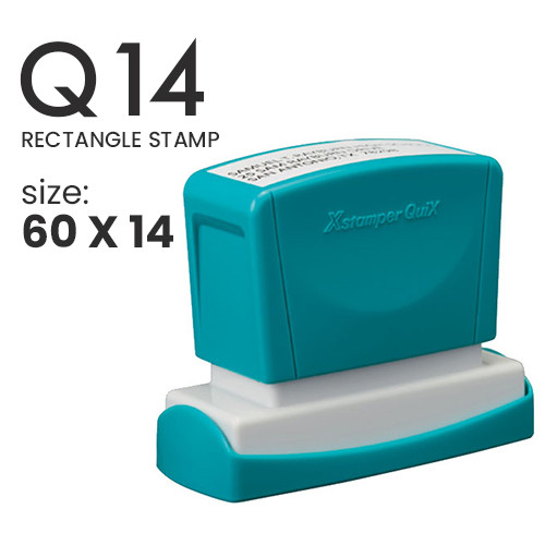 Rectangle Stamps - Q14 (60 X 14)