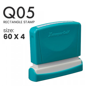 Rectangle Stamps - Q05 (60 X 4)